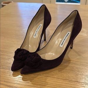 Manolo Blahnik Heels with Stiletto - never worn
